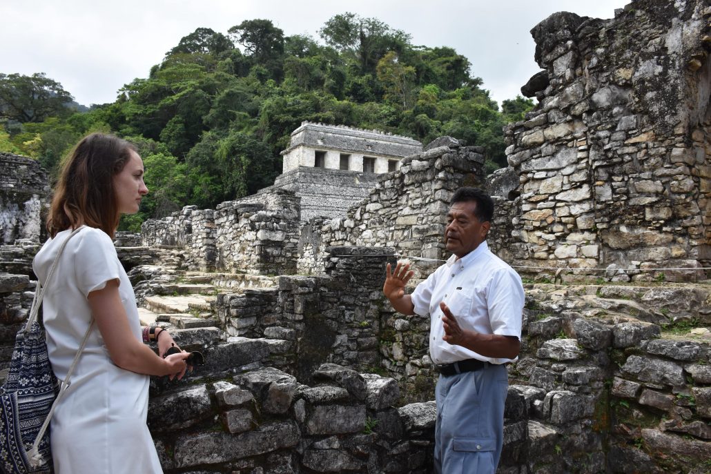 Visite virtuelle temple maya