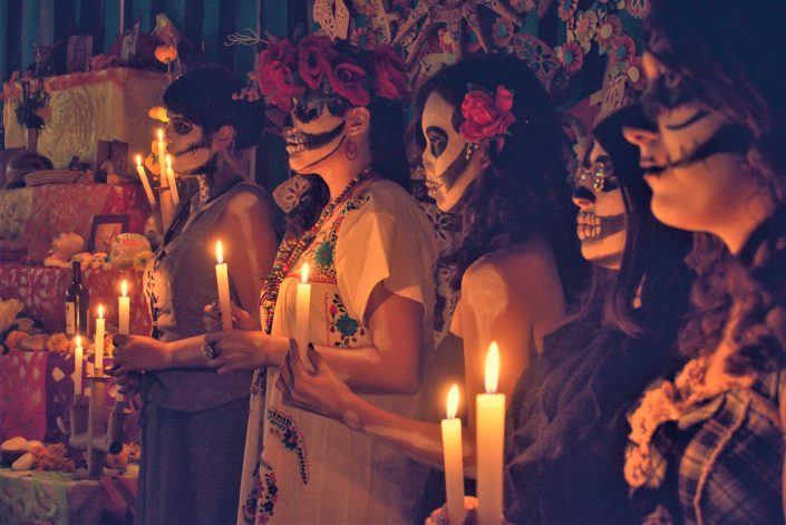 Cérémonie jour des morts - Yucatán, Mexico, Mexique