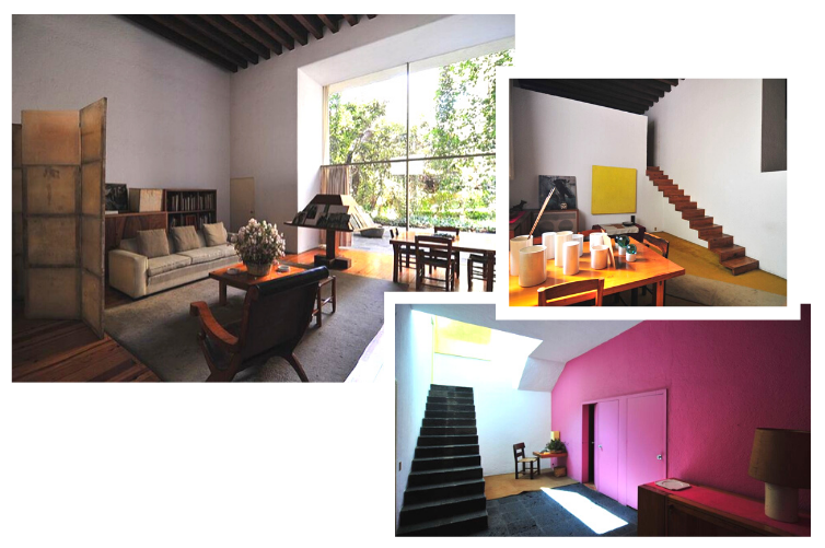 Architecture Mexicaine - Vues de la Casa Estudio de Luis Barragán