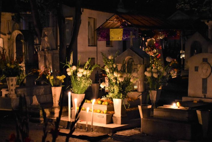 Fête des morts Mexico dans le quartier de Xochimilco